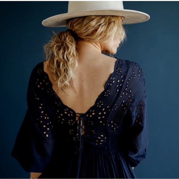 Free people Lottie mini eyelet embroidered dress - Picture 3 of 16